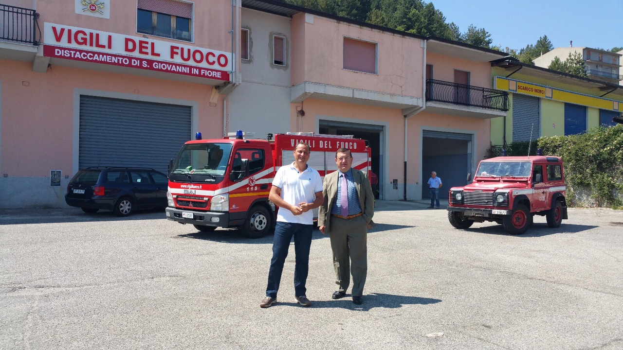 Uil: apre distaccamento vigili del fuoco a San Giovanni in Fiore