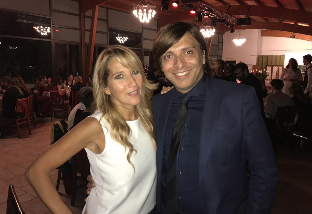 Lo stilista Anton Giulio Grande stilista e giurato alla tappa conclusiva di 'The look of the year' 