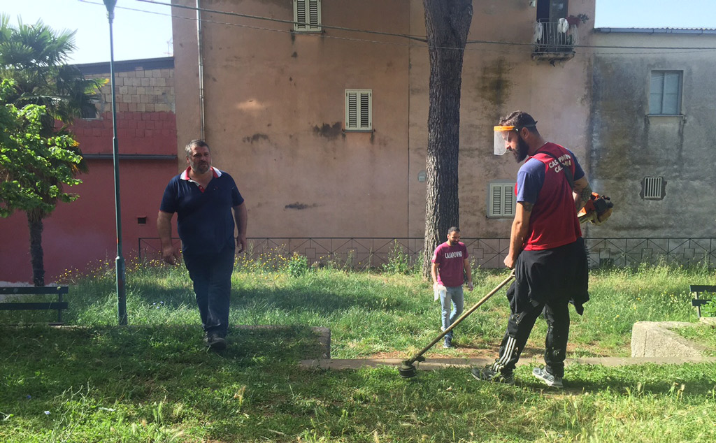 Lamezia, Gianturco: CasaPound riqualifica giardinetti a Bella