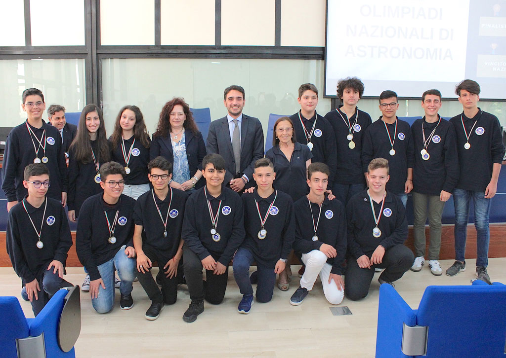 Presidente Irto premia studenti calabresi finalisti delle Olimpiadi nazionali di Astronomia