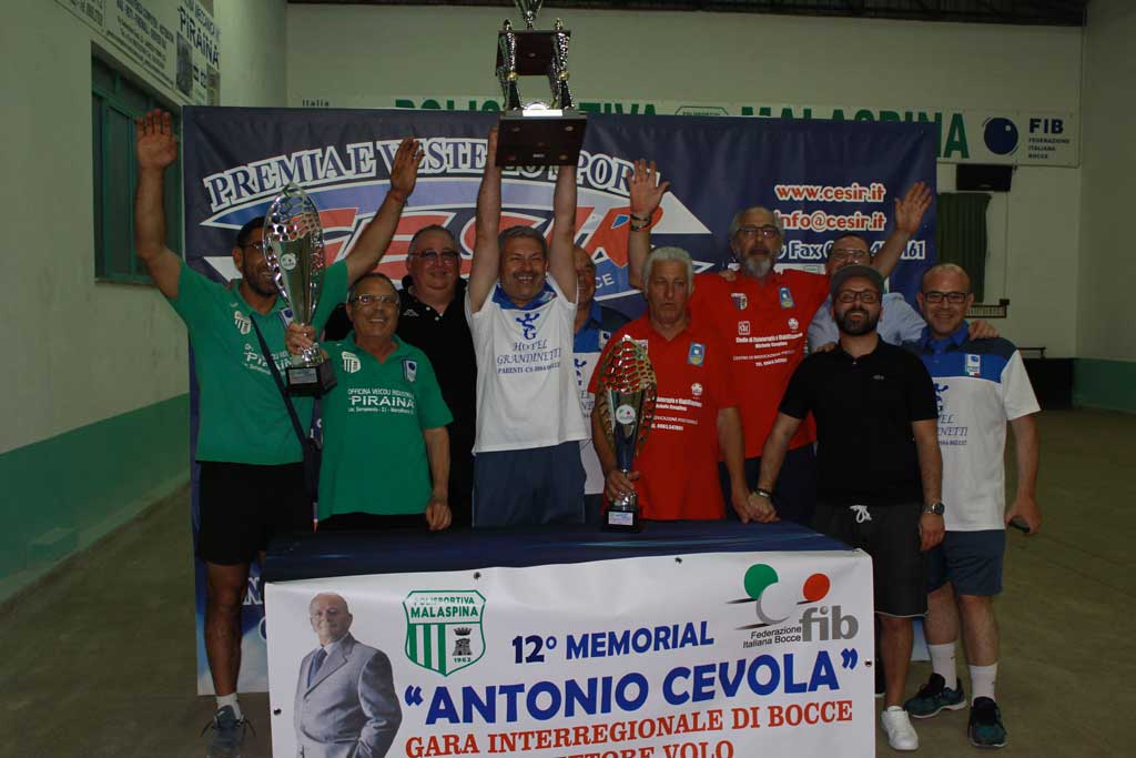 Lamezia, concluso il 12esimo Memorial "Antonio Cevola": quaranta le formazioni in gara