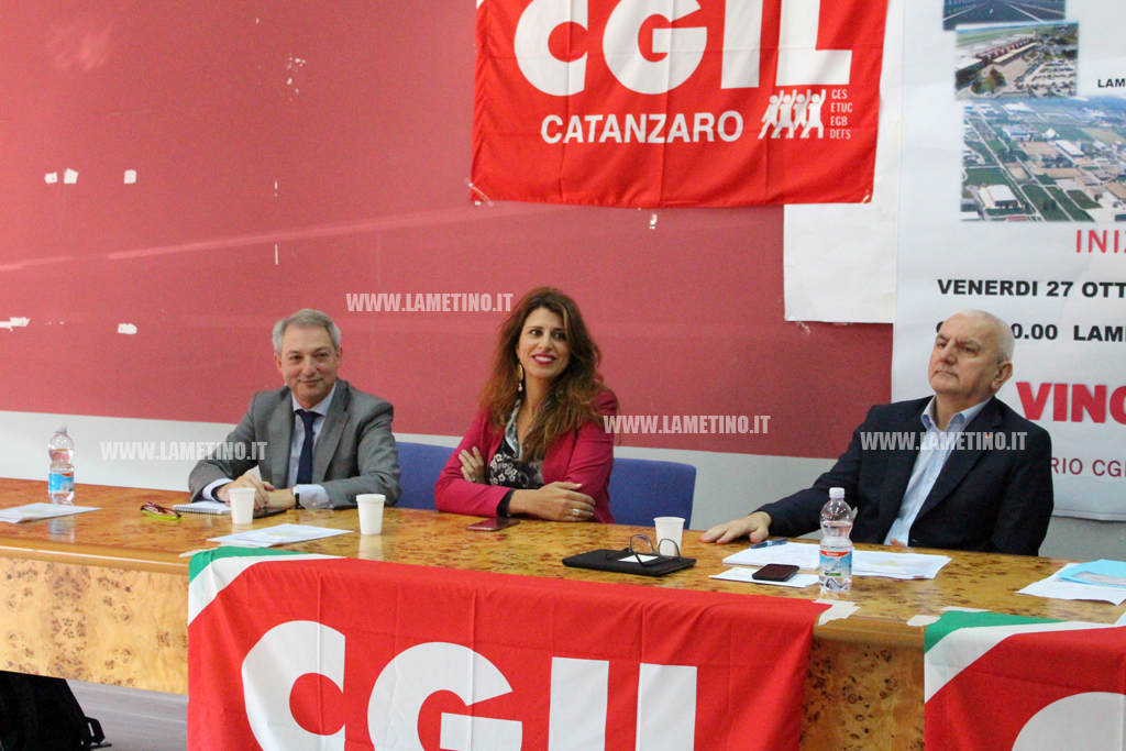 Incontro Cgil "Industria 4.0 innovazione e lavoro", Colla: “Quest'area è un patrimonio per Lamezia e per l'intero Paese”