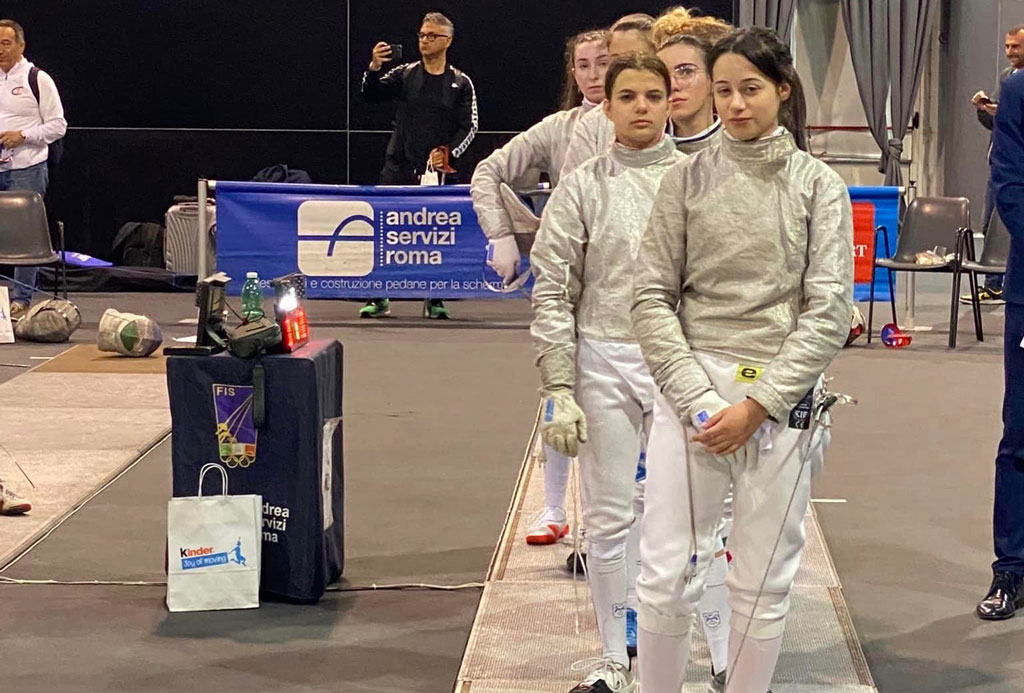 Circolo scherma lametino, Gloria Davoli ai Campionati Italiani Cadetti