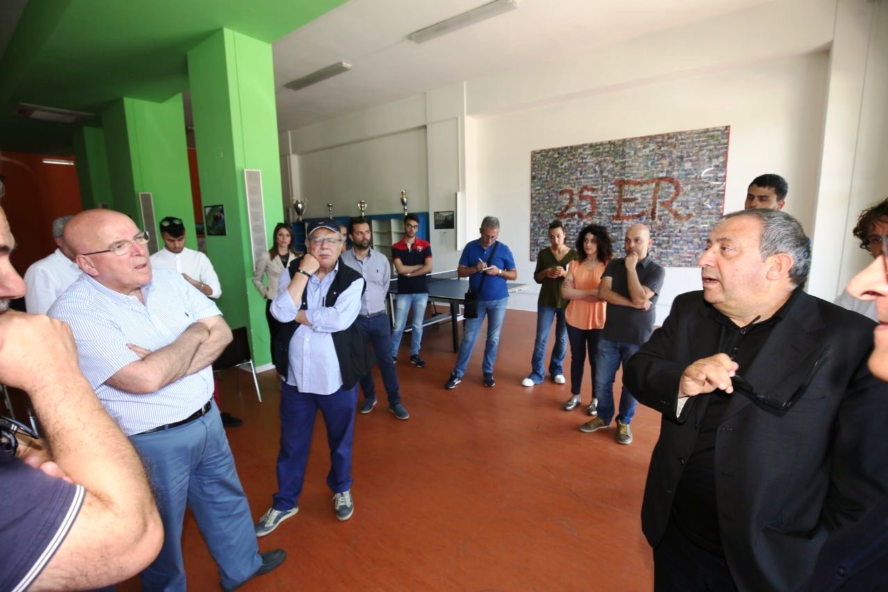 Oliverio in visita al centro Don Puglisi di Polistena