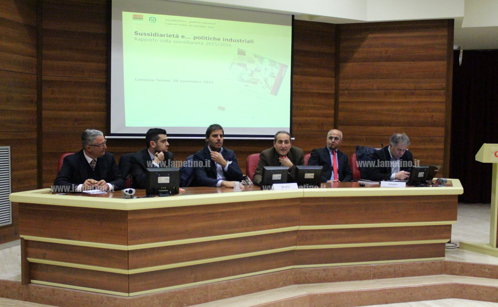 Lamezia, Vittadini presenta il rapporto sulla sussidiarietà: “La qualità umana punto cardine alla base di un’azienda”