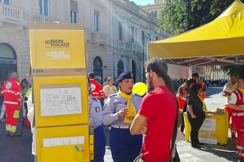 Campagna Protezione Civile “Io non rischio”, Borrelli a Reggio: “In Calabria si sta facendo molto”