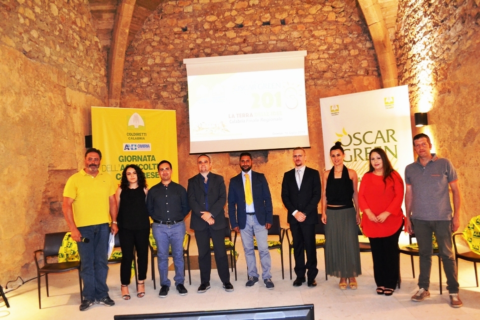 Assegnati a Cosenza gli Oscar Green 2018 per aziende innovative condotte da giovani, ecco i vincitori