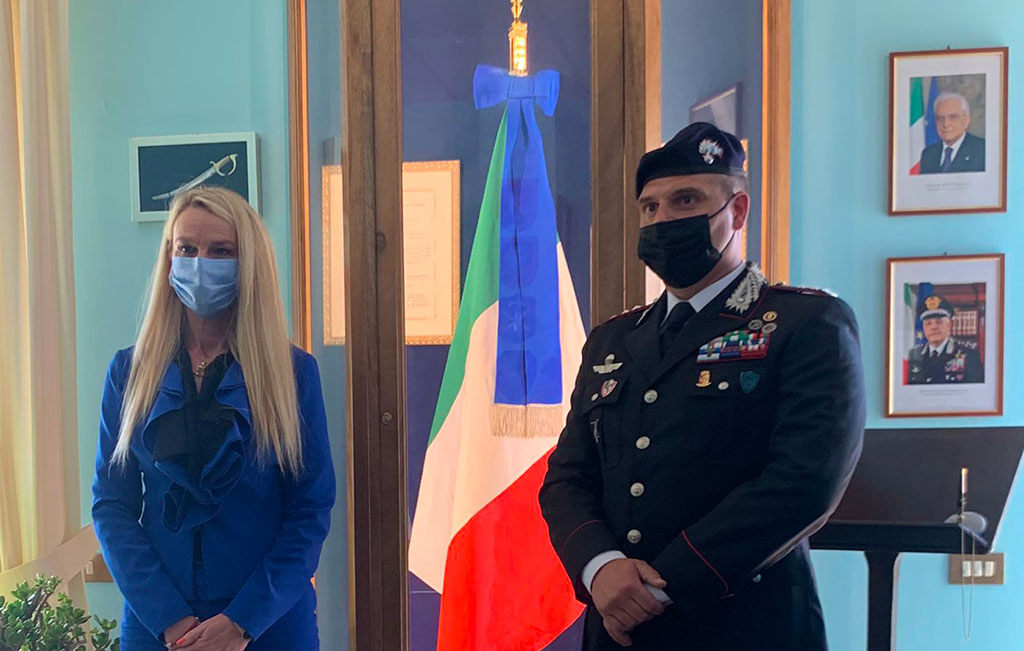 Sottosegretario alla Difesa Pucciarelli in visita al Comando Squadrone Eliportato “Cacciatori di Calabria”