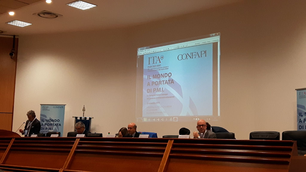 Convegno Ice/Confapi all’Unical, strumenti e modi per assistere imprese in processi Export