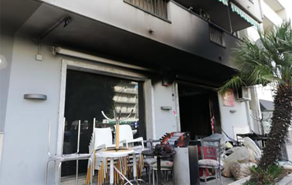 Incendiato bar a Reggio Calabria, seconda volta in un mese 