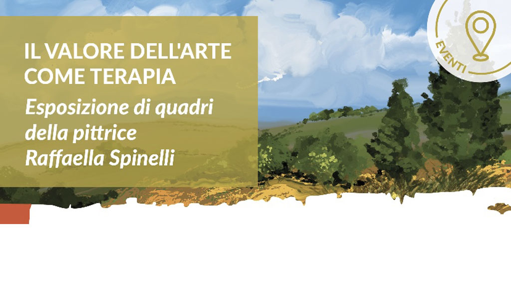 Lamezia, incontro “Il valore dell'arte come terapia” con esposizione quadri pittrice Raffaella Spinelli