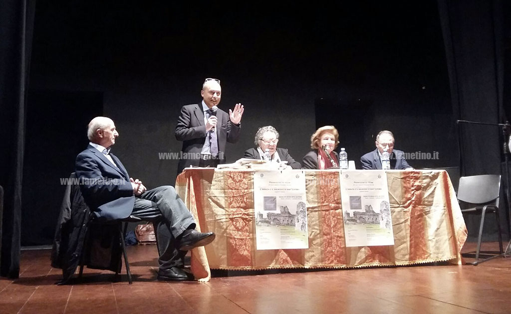 Lamezia: presentato "L'abbazia e il baliaggio di Sant'Eufemia", libro a quattro mani di Lucio Leone e Filomena Stancati