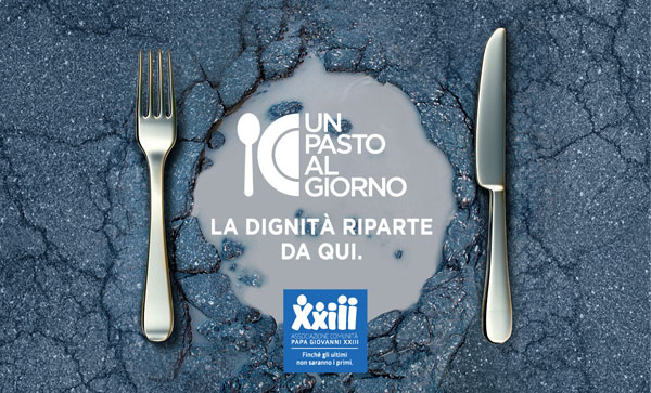 Anche in Calabria il 23 e 24 settembre l'iniziativa solidale “Un pasto al giorno”