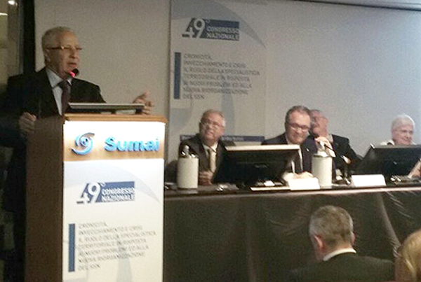 Asp Catanzaro, Perri al 49° congresso nazionale del sindacato unitario dei medici specialisti ambulatoriali