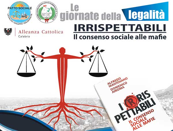 Lamezia, incontro “Irrispettabili. Il consenso sociale alle mafie” il 19 gennaio