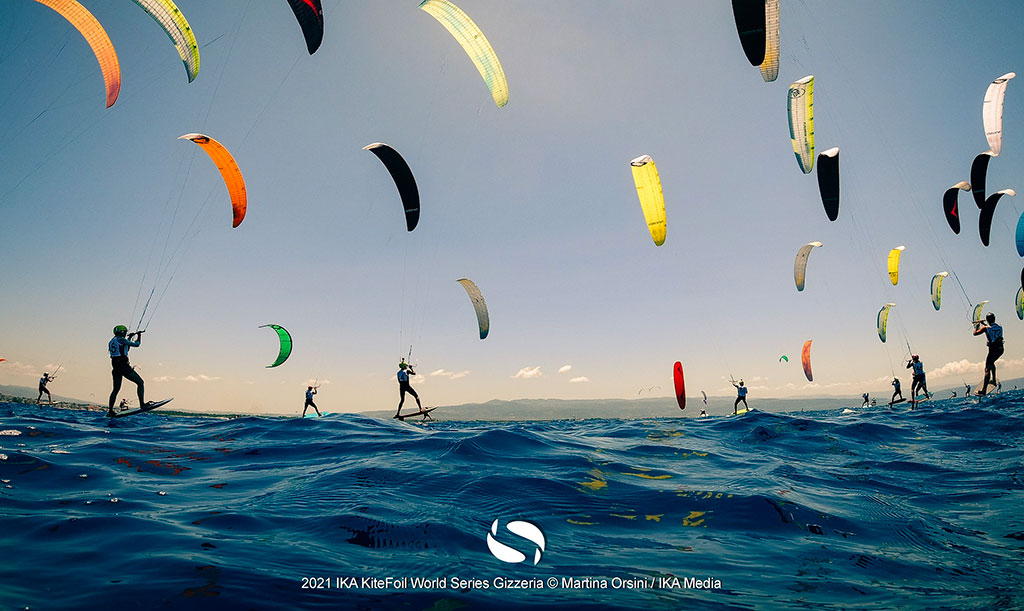 Il russo Denis Taradin primo nell’ultima giornata di gare del Kitefoil World Series 2021 a Gizzeria