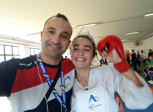 Conclusi campionati Kumite di Ostia, sul podio la lametina Chiara Morello