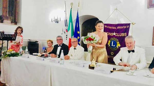 Anna Moricca è il nuovo presidente del Lions Club di Lamezia Host