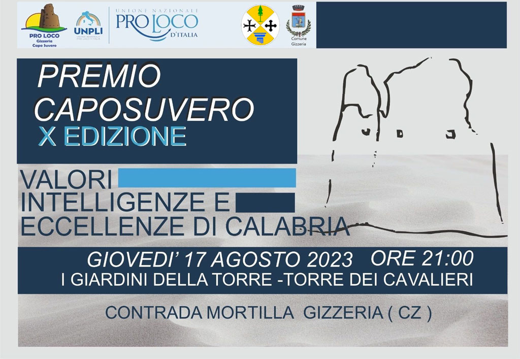 A Gizzeria ritorna il Premio Caposuvero: il 7 agosto presentazione della decima edizione