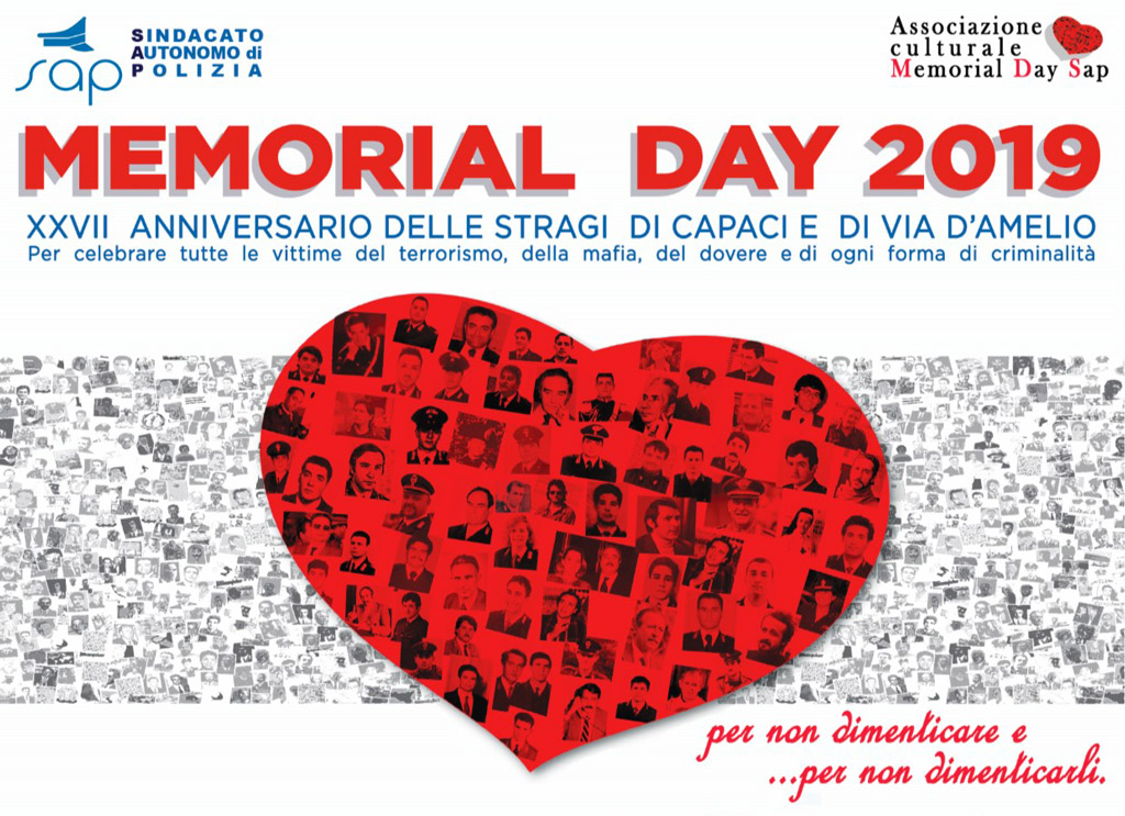 Lamezia, tappa in città del "Memorial Day" in ricordo di tutte le vittime del dovere