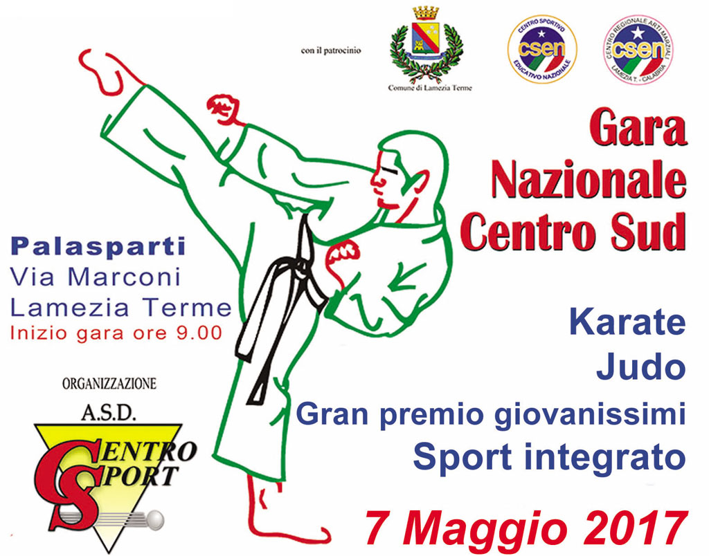 Lamezia, il 7 maggio il nono Trofeo "A. Amendola" di Karate