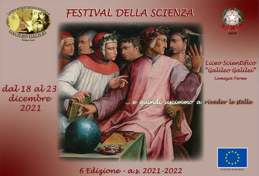 Lamezia, sabato inaugurazione del “Festival della Scienza” dedicato a Dante Alighieri