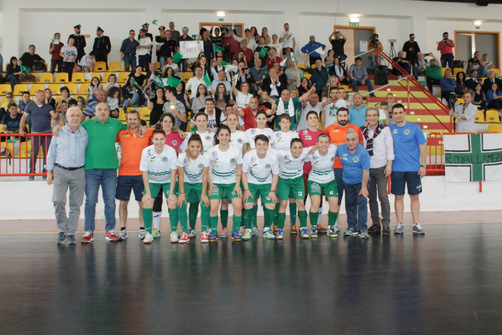 Royal Team Lamezia dopo promozione in serie A: "Un trionfo storico"