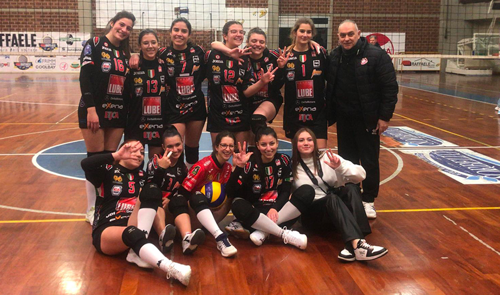 Vittoria della Top Volley Lamezia - Pianopoli contro la Raffaele Lamezia