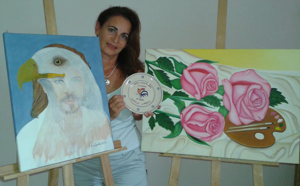 L’artista girifalcese Angela Loprete vince premio Levante 2015 