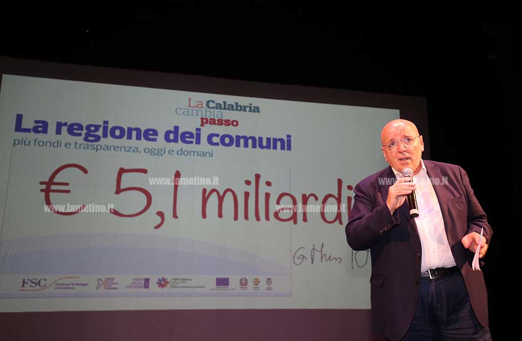 La Calabria dei Comuni, Oliverio: “Già pronti su nuova programmazione risorse”