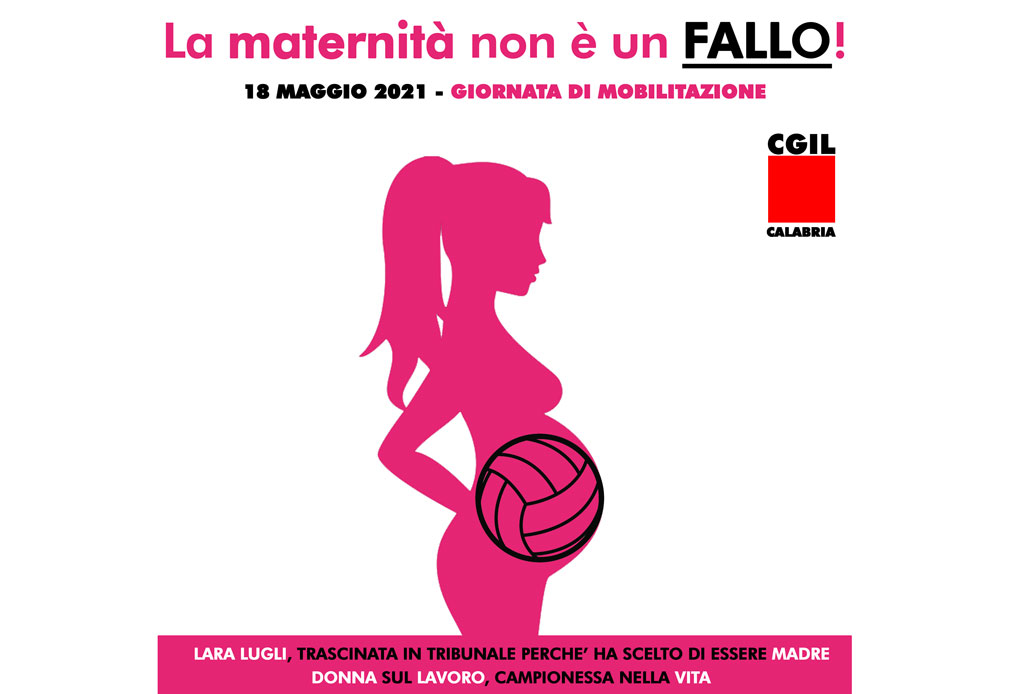 “La maternità non è un fallo!”, Cgil Calabria sostiene la mobilitazione nazionale