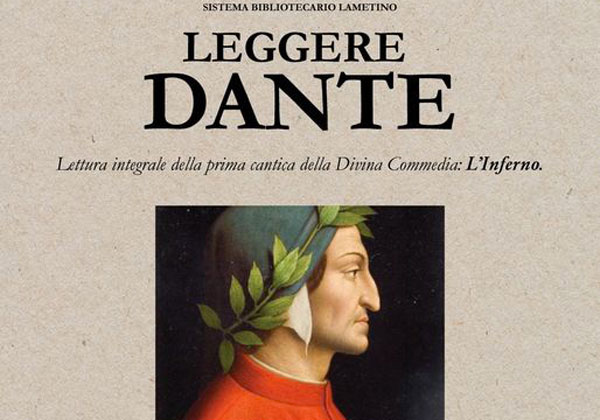 Lamezia, una giornata dedicata a Dante e alla lettura dell’Inferno al Chiostro San Domenico