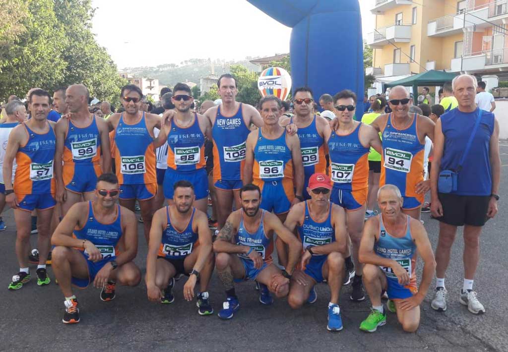 Libertas Atletica Lamezia seconda alla quinta prova della corsa su strada Master
