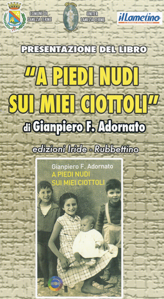 Lamezia: Presentazione del libro di Gianpiero Adornato il 15 giugno all’Uniter 