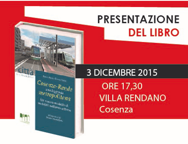 Il 3 dicembre presentazione libro Cosenza - Rende, una leggenda metropolitana al Rendano 