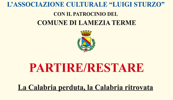 Lamezia: Dibattito sulla “Calabria perduta e ritrovata” a Palazzo Nicotera