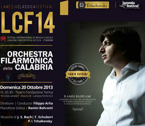 Lamezia: Riparte il Classica Festival con il pianista Ramin Bahrami 