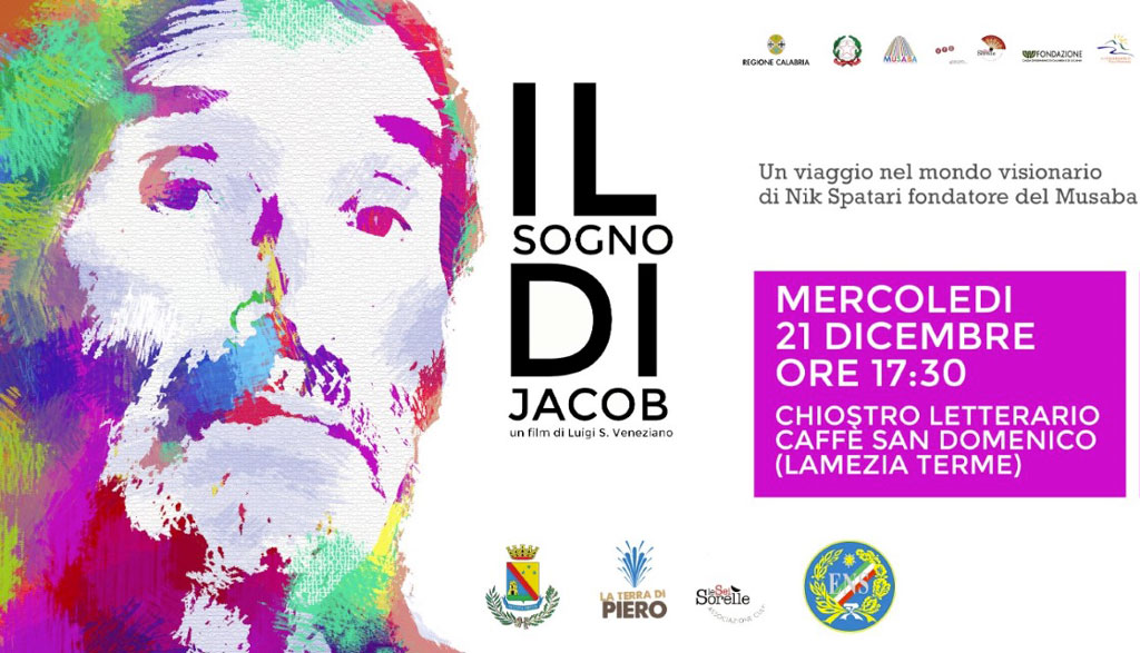 Lamezia, proiezione film documentario “Il sogno di Jacob” con sottotitoli al Chiostro Letterario