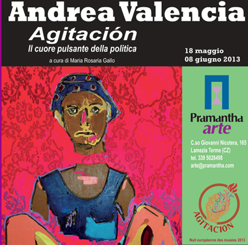 Lamezia: Pramantha Arte presenta in mostra le "Agitacion" di Andrea Valencia