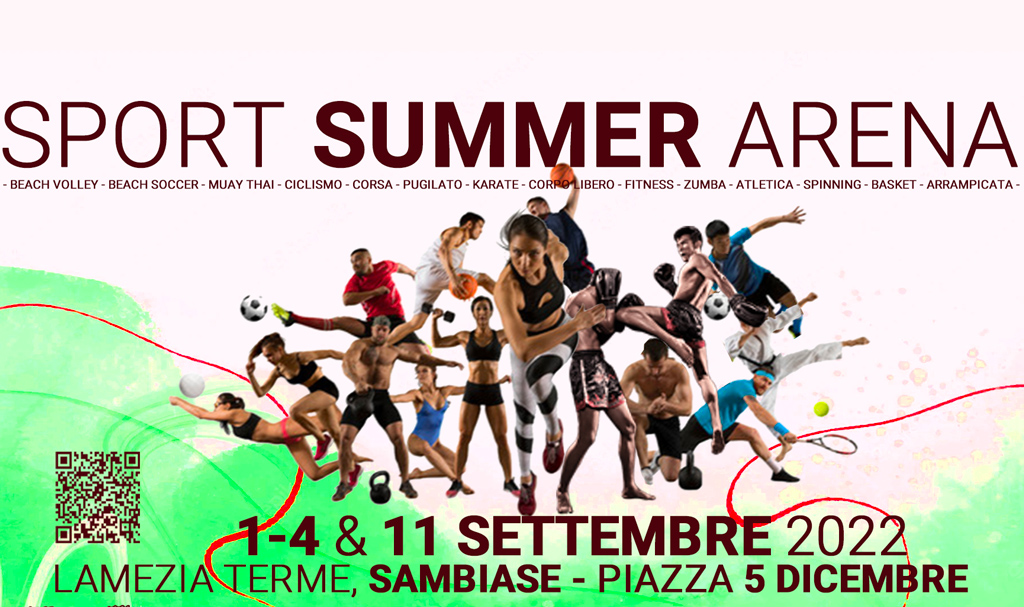 Lamezia, al via “Sport Summer Arena” in piazza ‘5 Dicembre’
