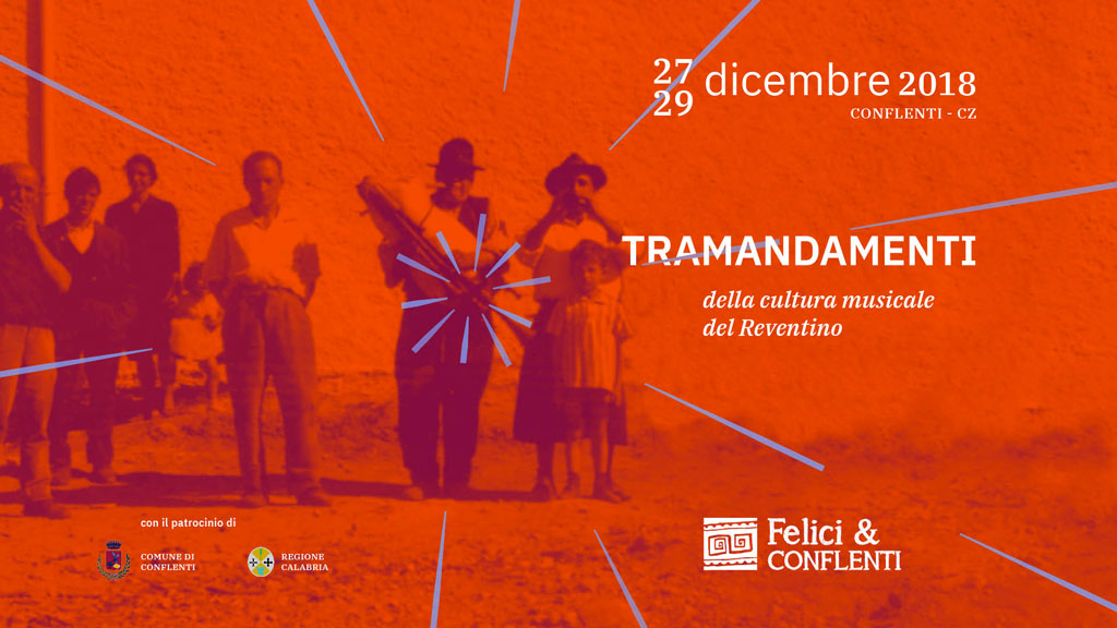 Ritorna l'edizione invernale di Felici&Conflenti, dal 27 al 29 dicembre tra musica e cultura Tradizionale