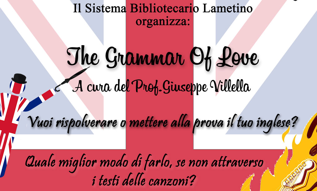 Lamezia, doppio appuntamento al Sistema Bibliotecario: "Grammar of Love" e presentazione libro "Io Tiziana"
