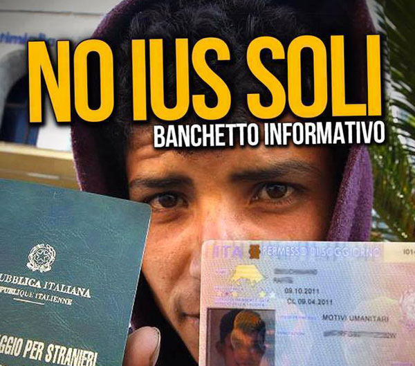 FN organizza banchetto informativo “No Ius Soli” a San Pietro Lametino