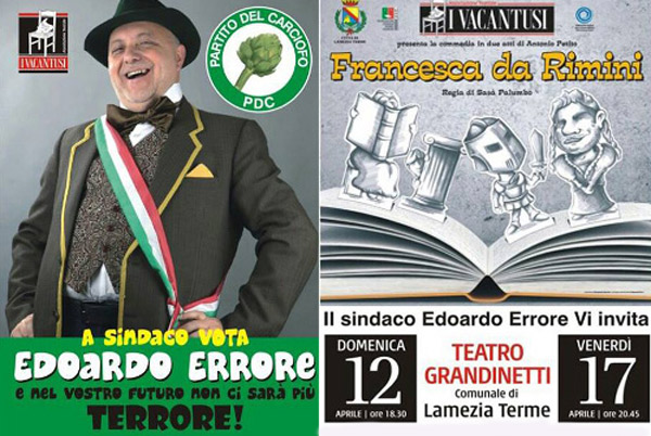Lamezia: ultimo appuntamento di vacantiandu 2015 con commedia “Francesca da Rimini”