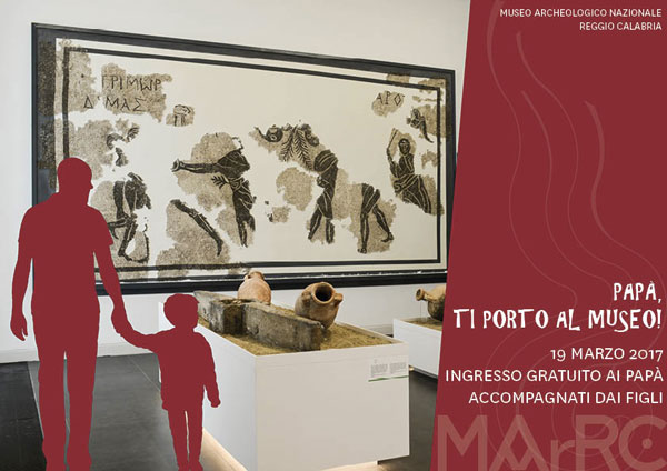 "Papà ti porto al Museo", ingresso gratuito per festeggiare il 19 marzo a Reggio