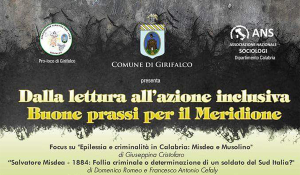 Il 20 a Girifalco presentazione di due libri sul killer Salvatore Misdea