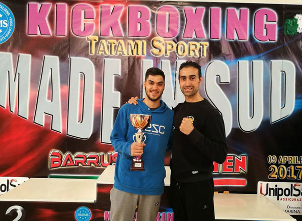 Lamezia, Andrea Lucchino vince campionato interregionale di kick boxing “made in sud”