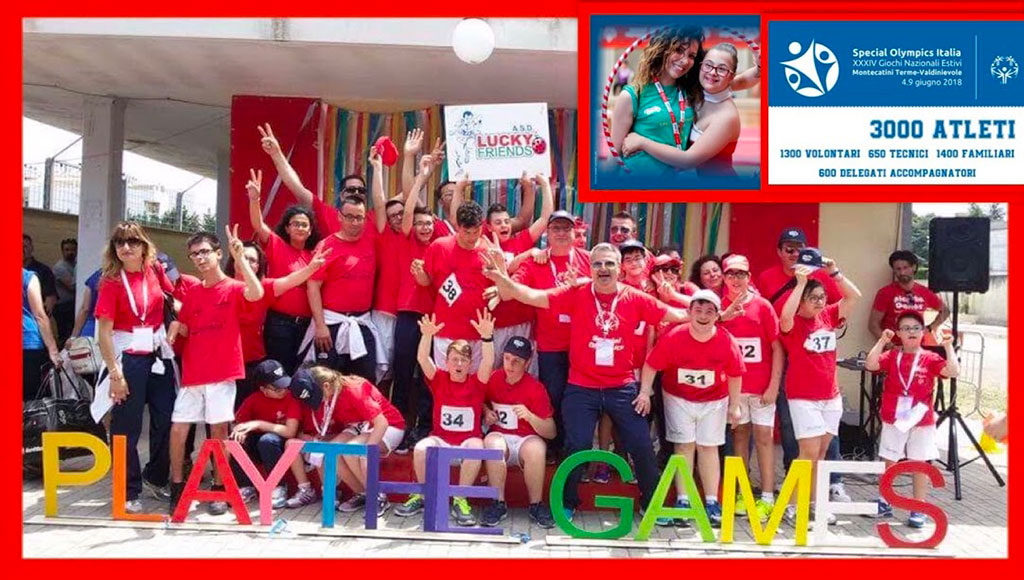 Lamezia, atleti Lucky Friends ai Giochi Nazionali Estivi Special Olympics di Montecatini