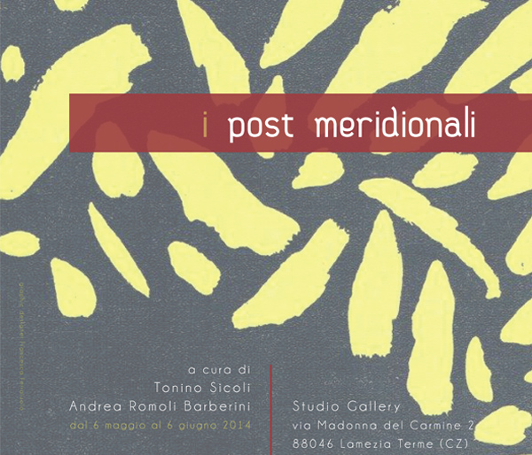 Lamezia: L’associazione P-Art presenta mostra “I Post-meridionali” martedì 6 maggio