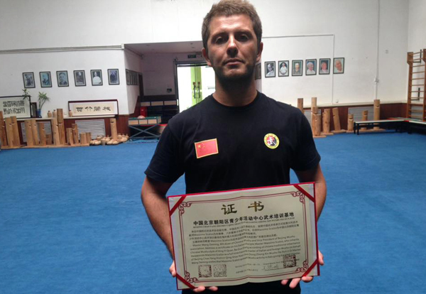 Wushu – Kung Fu, prosegue in Cina la specializzazione del maestro Scalzo